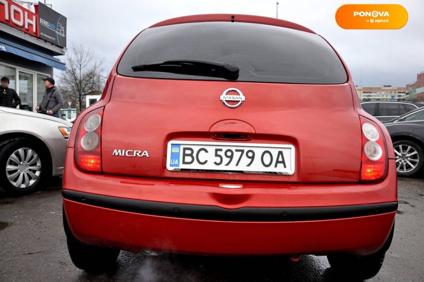 Nissan Micra, 2007, Бензин, 1.2 л., 122 тис. км, Хетчбек, Червоний, Львів 20499 фото