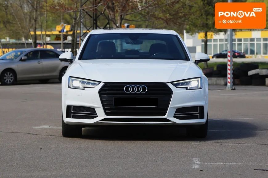 Audi A4, 2018 г., Бензин, 129 тыс. км, Седан, Белый, Киев AT-10415487 фото