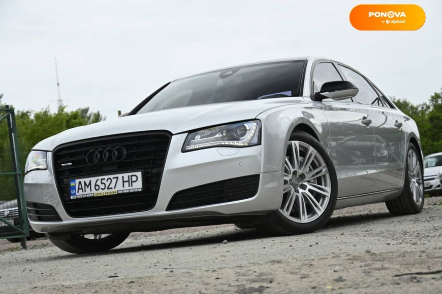 Audi A8, 2011, Бензин, 4.16 л., 290 тыс. км, Седан, Серый, Бердичев 103179 фото