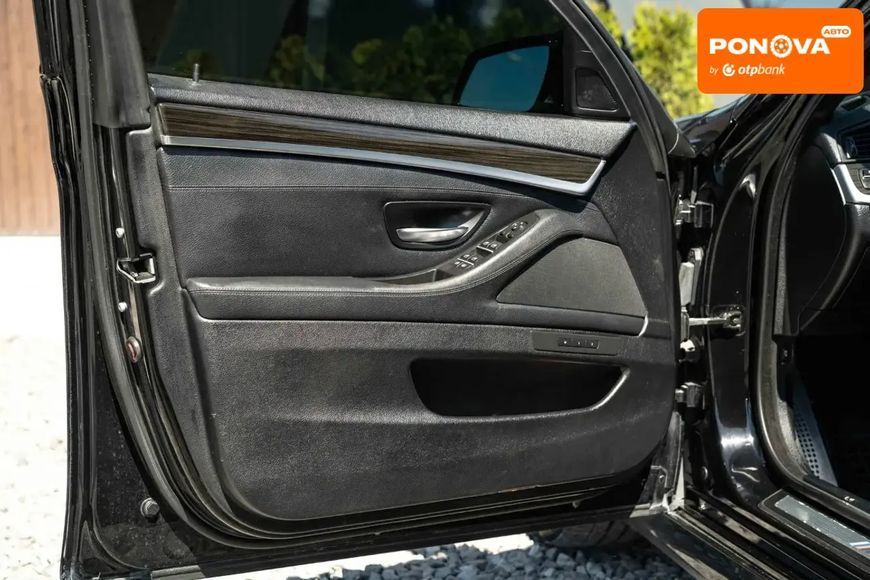 BMW 5 Series, 2012 р., Бензин, 135 тис. км, Седан, Чорний, Чернівці AT-10417819 фото