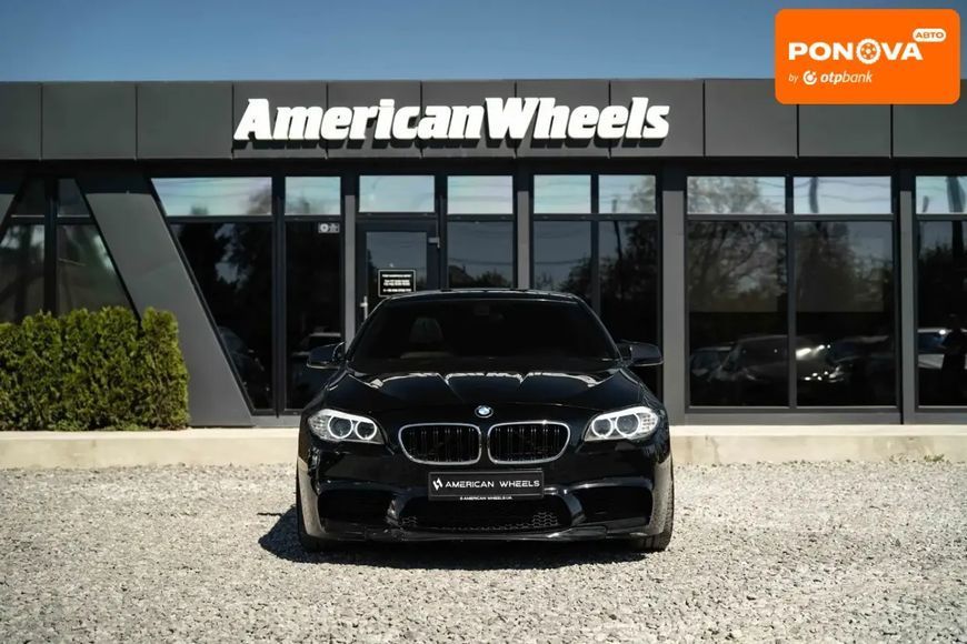 BMW 5 Series, 2012 р., Бензин, 135 тис. км, Седан, Чорний, Чернівці AT-10417819 фото