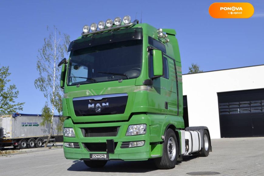 MAN TGX, 2012, Дизель, 12.42 л., 1117 тыс. км, Тягач, Зеленый, Хуст 40906 фото