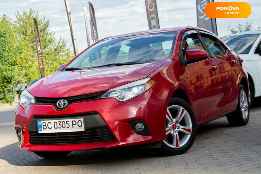 Toyota Corolla, 2014, Газ пропан-бутан / Бензин, 1.8 л., 100 тис. км, Седан, Червоний, Львів 108428 фото