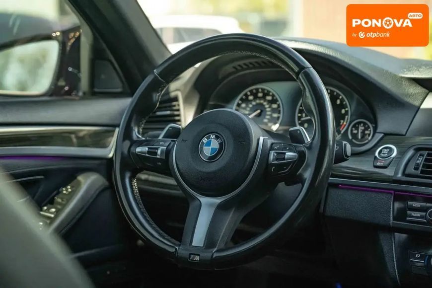 BMW 5 Series, 2012 р., Бензин, 135 тис. км, Седан, Чорний, Чернівці AT-10417819 фото