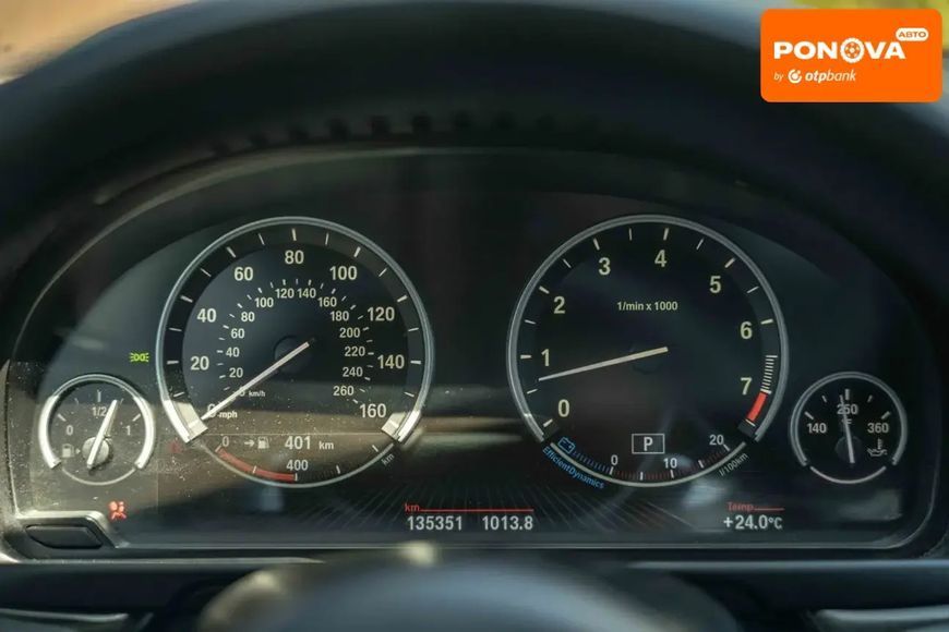 BMW 5 Series, 2012 р., Бензин, 135 тис. км, Седан, Чорний, Чернівці AT-10417819 фото