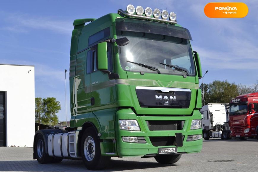 MAN TGX, 2012, Дизель, 12.42 л., 1117 тыс. км, Тягач, Зеленый, Хуст 40906 фото