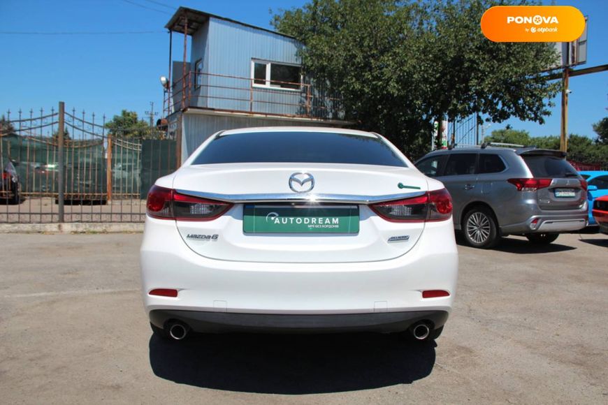 Mazda 6, 2014, Бензин, 2.49 л., 200 тис. км, Седан, Білий, Одеса 108170 фото