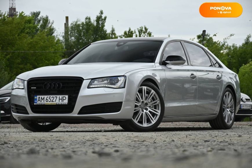 Audi A8, 2011, Бензин, 4.16 л., 290 тыс. км, Седан, Серый, Бердичев 103179 фото