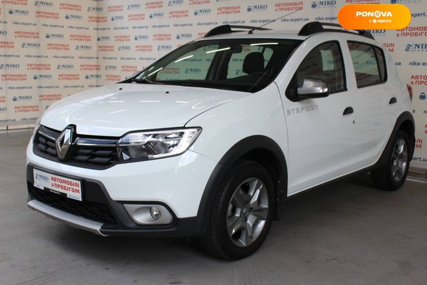 Renault Sandero, 2019, Бензин, 0.9 л., 21 тис. км, Хетчбек, Білий, Київ 108109 фото