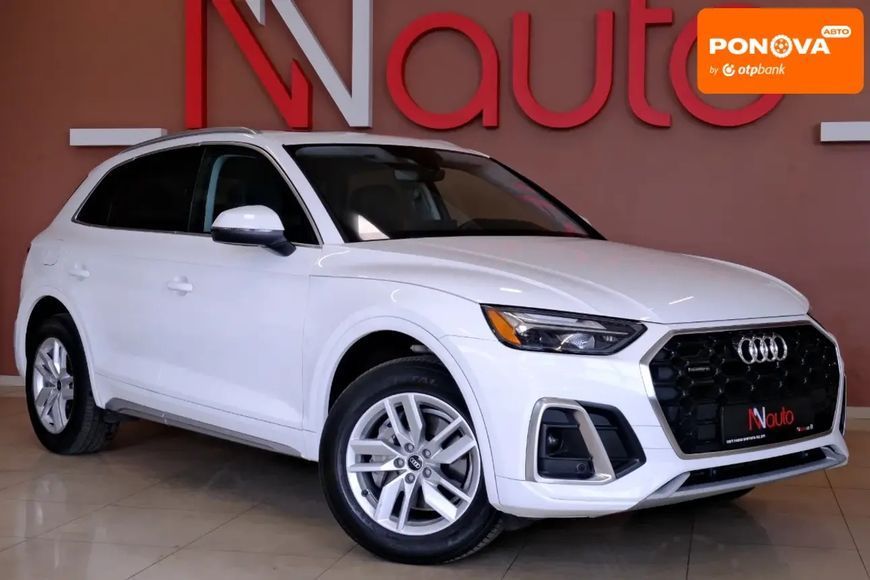 Audi Q5, 2021 р., Бензин, 45 тис. км, Позашляховик / Кросовер, Білий, Одеса AT-10417873 фото