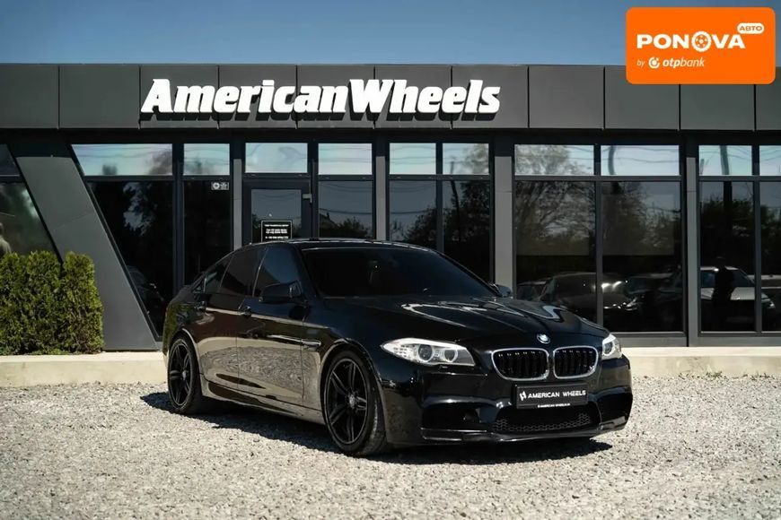 BMW 5 Series, 2012 р., Бензин, 135 тис. км, Седан, Чорний, Чернівці AT-10417819 фото