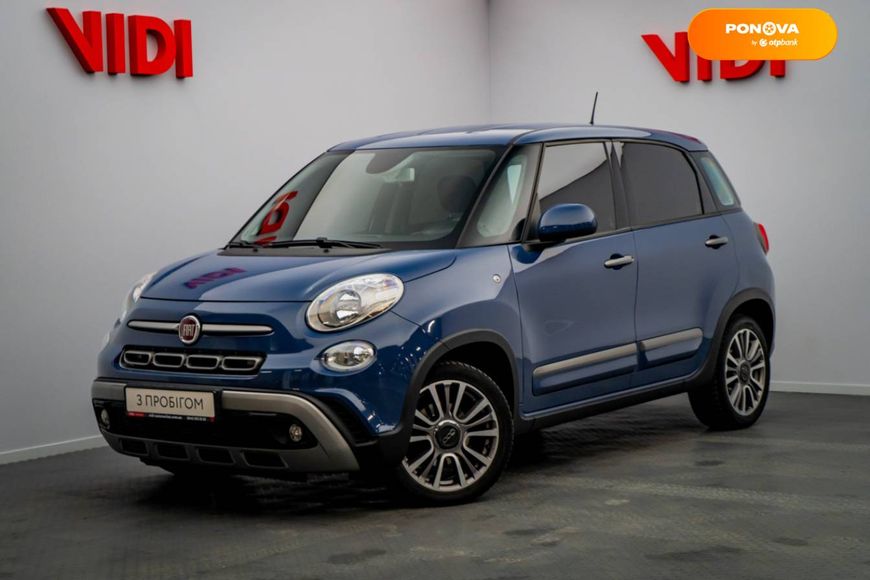 Fiat 500L, 2017, Дизель, 1.3 л., 68 тыс. км, Хетчбек, Синий, Киев 11602 фото