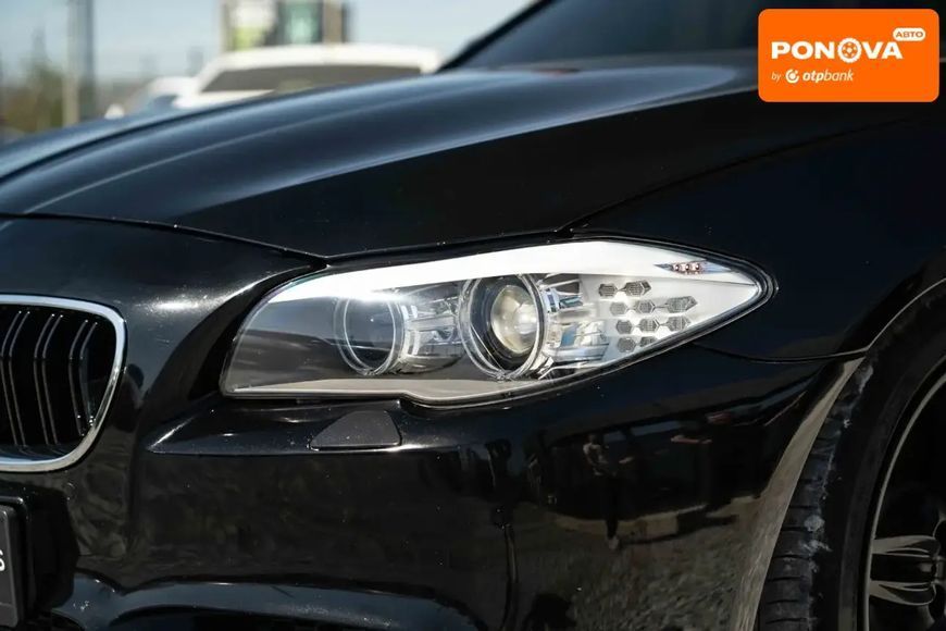 BMW 5 Series, 2012 р., Бензин, 135 тис. км, Седан, Чорний, Чернівці AT-10417819 фото