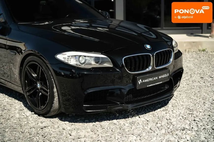 BMW 5 Series, 2012 р., Бензин, 135 тис. км, Седан, Чорний, Чернівці AT-10417819 фото