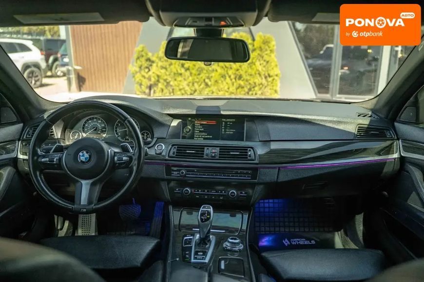 BMW 5 Series, 2012 р., Бензин, 135 тис. км, Седан, Чорний, Чернівці AT-10417819 фото