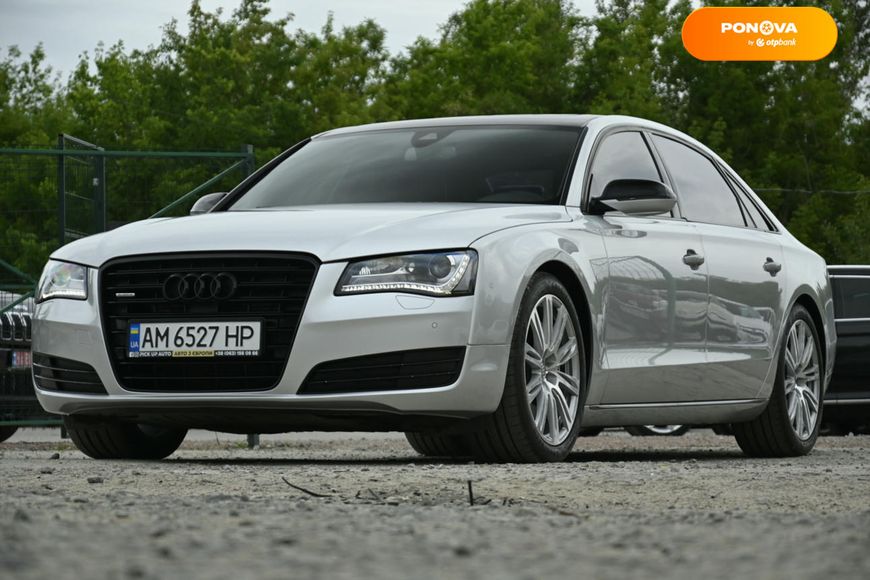 Audi A8, 2011, Бензин, 4.16 л., 290 тыс. км, Седан, Серый, Бердичев 103179 фото