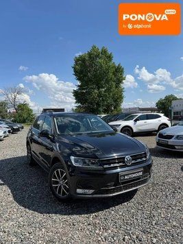 Volkswagen Tiguan, 2016 р., Бензин, 165 тис. км, Позашляховик / Кросовер, Чорний, Черкаси AT-10421839 фото