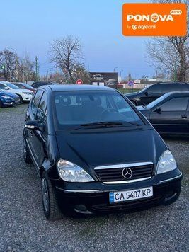 Mercedes-Benz A-Class, 2004 р., Бензин, 180 тис. км, Хетчбек, Чорний, Черкаси AT-10414667 фото