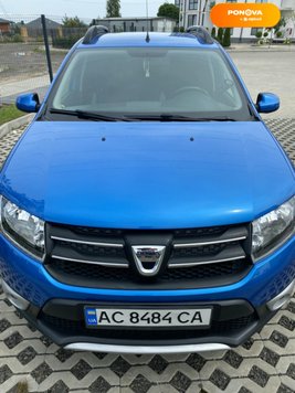 Dacia Sandero StepWay, 2016, Дизель, 1.5 л., 155 тис. км, Позашляховик / Кросовер, Синій, Луцьк Cars-Pr-216920 фото