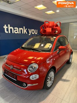 Fiat 500, 2024, Бензин, 1.24 л., 400 тис. км, Хетчбек, Червоний, Київ Cars-Pr-267033 фото