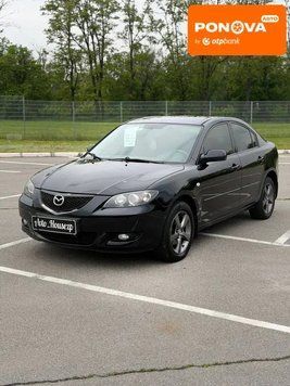 Mazda 3, 2005 г., Бензин, 268 тыс. км, Седан, Чорный, Запорожье AT-10409877 фото