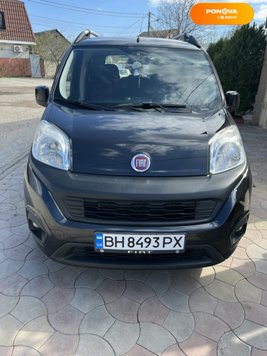 Fiat Qubo, 2016, Дизель, 1.3 л., 220 тис. км, Мінівен, Чорний, Одеса Cars-Pr-221709 фото