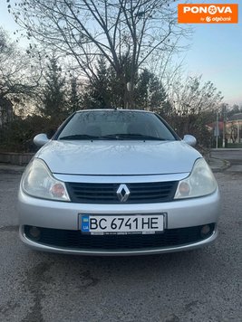 Renault Clio Symbol, 2009, Бензин, 1.4 л., 158 тис. км, Седан, Сірий, Львів Cars-Pr-276273 фото