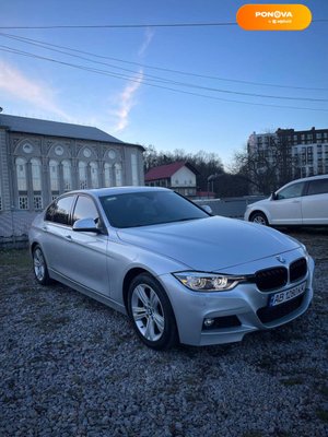 BMW 3 Series, 2016, Бензин, 2 л., 107 тыс. км, Седан, Серый, Винница Cars-Pr-67365 фото