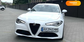 Alfa Romeo Giulia, 2021, Бензин, 2 л., 23 тис. км, Седан, Білий, Харків Cars-Pr-215392 фото