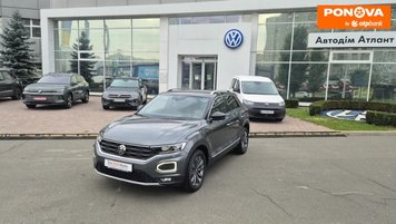 Volkswagen T-Roc, 2021, Бензин, 1.5 л., 9 тис. км, Позашляховик / Кросовер, Сірий, Київ 256838 фото