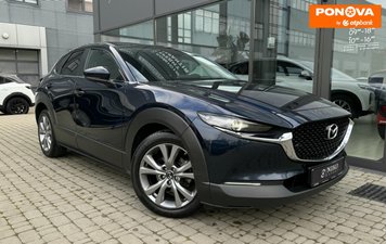 Mazda CX-30, 2020, Бензин, 2 л., 119 тис. км, Позашляховик / Кросовер, Синій, Київ 279587 фото