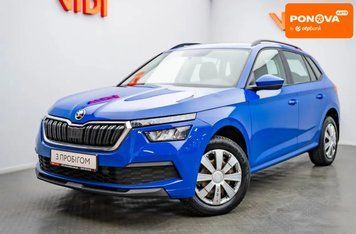 Skoda Kamiq, 2021 р., Бензин, 81 тис. км, Позашляховик / Кросовер, Синій, Київ AT-10424001 фото