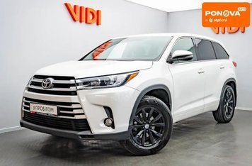 Toyota Highlander, 2017 р., Бензин, 178 тис. км, Позашляховик / Кросовер, Білий, Київ AT-10425315 фото