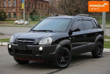 Hyundai Tucson, 2006 г., Газ пропан-бутан / Бензин, 217 тыс. км, Внедорожник / Кроссовер, Чорный, Харьков AT-10405883 фото