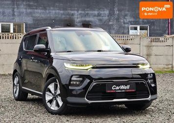 Kia Soul EV, 2019 г., Електро, 112 тыс. км, Хетчбек, Чорный, Луцк AT-10412497 фото