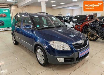 Skoda Roomster, 2009 р., Газ пропан-бутан / Бензин, 198 тис. км, Мінівен, Синій, Кропивницький (Кіровоград) AT-10429200 фото
