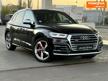 Audi SQ5, 2017, Бензин, 3 л., 192 тис. км, Позашляховик / Кросовер, Чорний, Миколаїв 281042 фото