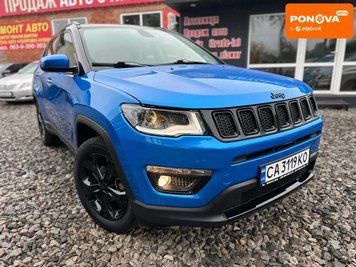 Jeep Compass, 2018 р., Газ пропан-бутан / Бензин, 75 тис. км, Позашляховик / Кросовер, Синій, Сміла AT-10417468 фото
