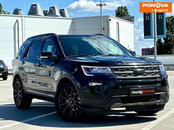 Ford Explorer, 2018, Бензин, 3.5 л., 132 тис. км, Позашляховик / Кросовер, Чорний, Київ 278332 фото