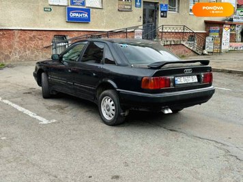 Audi 100, 1993, Дизель, 1.9 л., 298 тыс. км, Седан, Чорный, Надвірна Cars-Pr-57996 фото