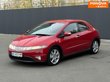 Honda Civic, 2008, Бензин, 1.8 л., 156 тис. км, Хетчбек, Червоний, Дніпро (Дніпропетровськ) Cars-Pr-276325 фото