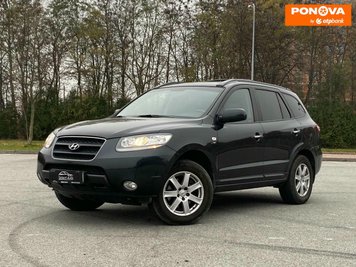 Hyundai Santa FE, 2007, Дизель, 273 тис. км, Позашляховик / Кросовер, Чорний, Львів 280207 фото