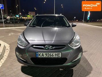 Hyundai Accent, 2013 г., Газ метан / Бензин, 370 тыс. км, Седан, Серый, Киев AT-10412649 фото