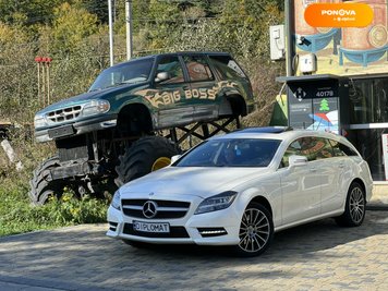 Mercedes-Benz CLS-Class, 2013, Дизель, 3 л., 350 тис. км, Універсал, Білий, Запоріжжя Cars-Pr-248147 фото