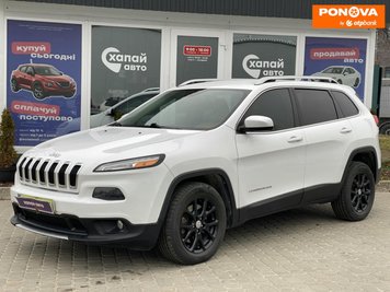 Jeep Cherokee, 2014, Бензин, 2.36 л., 195 тис. км, Позашляховик / Кросовер, Білий, Львів 279097 фото