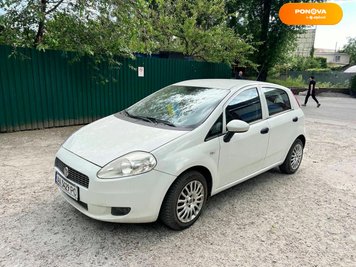 Fiat Grande Punto, 2011, Газ пропан-бутан / Бензин, 1.37 л., 103 тис. км, Хетчбек, Білий, Київ Cars-Pr-151642 фото