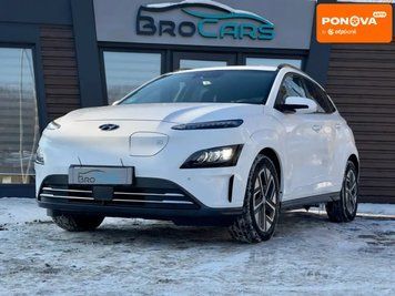 Hyundai Kona, 2021 р., Електро, 39 тис. км, Позашляховик / Кросовер, Білий, Вінниця AT-10407703 фото