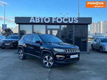 Jeep Compass, 2017, Газ пропан-бутан / Бензин, 2.36 л., 98 тис. км, Позашляховик / Кросовер, Чорний, Київ 280949 фото