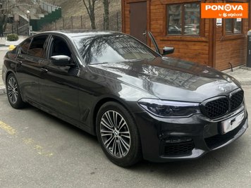 BMW 5 Series, 2018, Бензин, 2 л., 85 тис. км, Седан, Чорний, Дніпро (Дніпропетровськ) 279381 фото