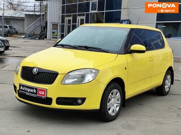 Skoda Fabia, 2008, Газ пропан-бутан / Бензин, 1.6 л., 170 тис. км, Хетчбек, Жовтий, Харків 279978 фото